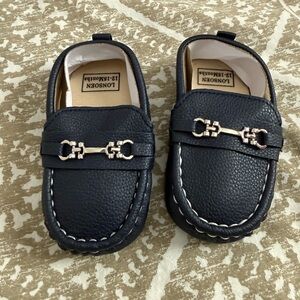 Navy Kids Loafers size 12 to 18 months new with tag
